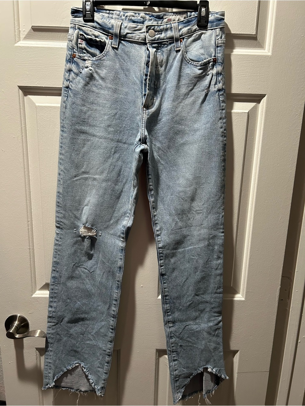 AG Adriano Goldschmied Alexxis Straight High Rise Vintage Fit Contour 360 Jeans